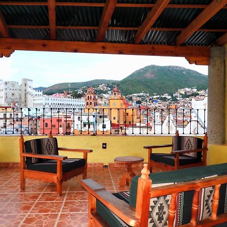 Plaza San Cayetano Panoramic House 호텔 과나후아토 외부 사진