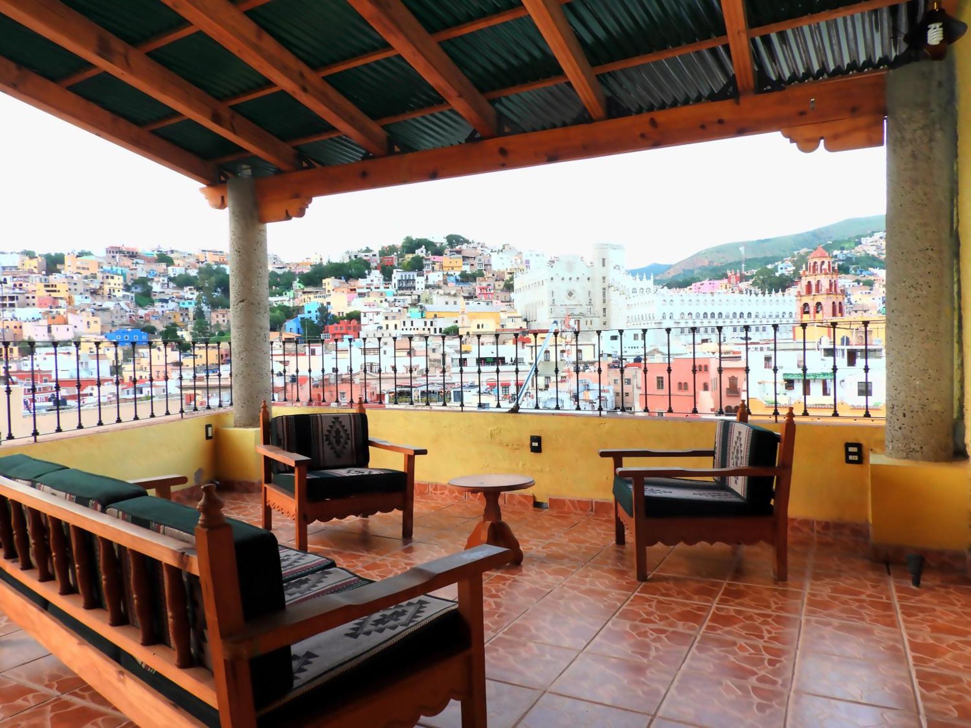 Plaza San Cayetano Panoramic House 호텔 과나후아토 외부 사진