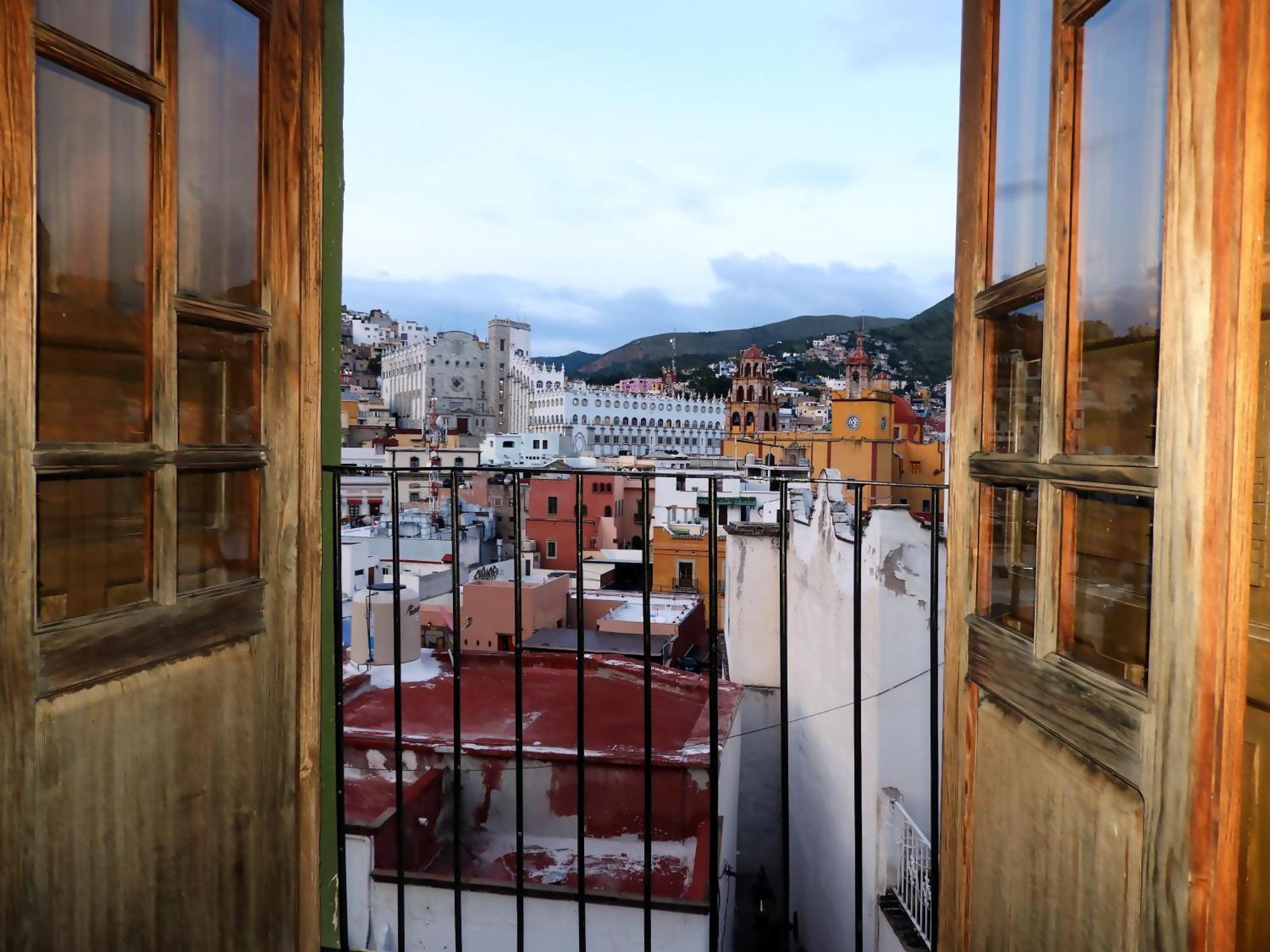 Plaza San Cayetano Panoramic House 호텔 과나후아토 외부 사진