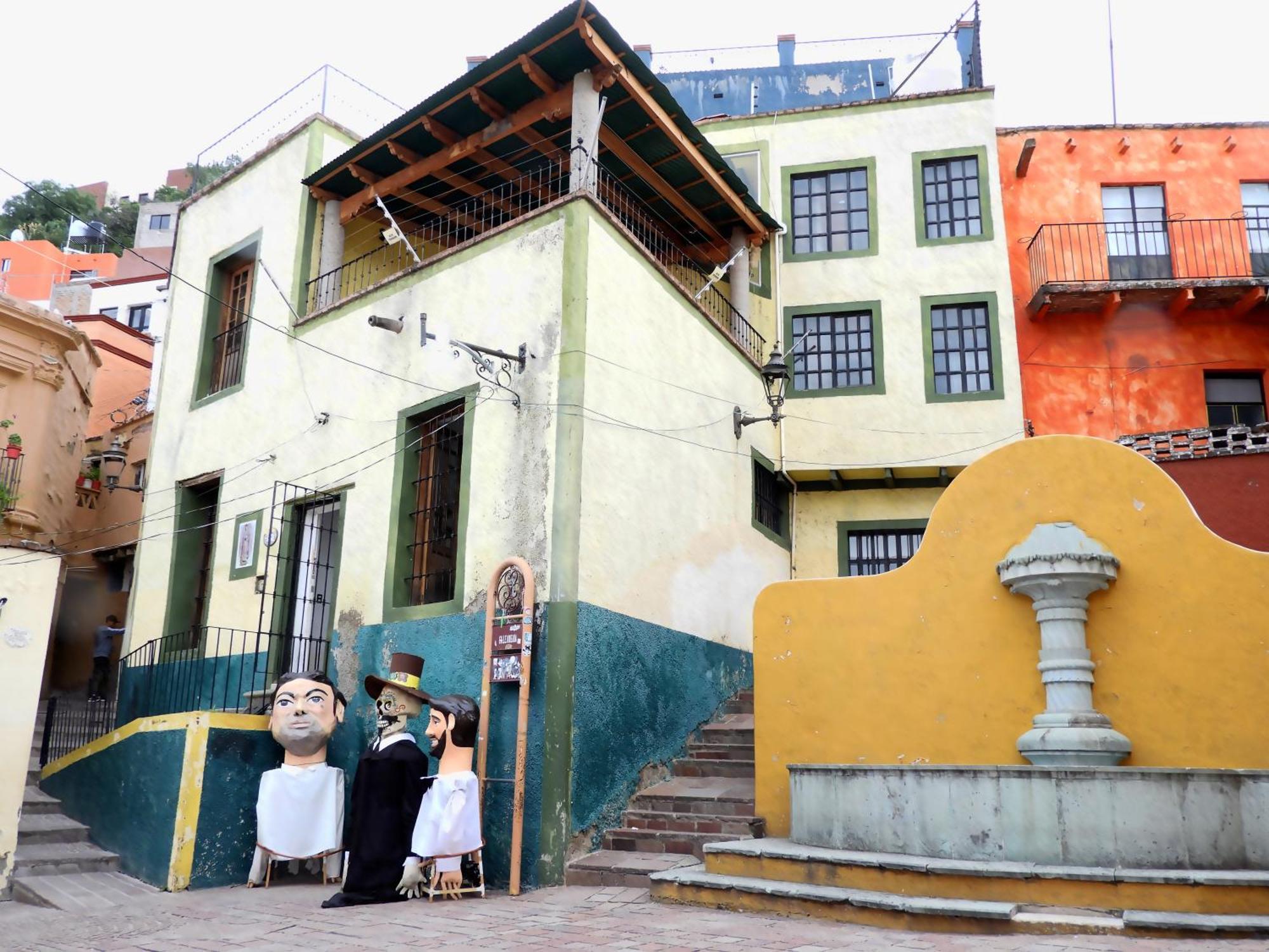 Plaza San Cayetano Panoramic House 호텔 과나후아토 외부 사진